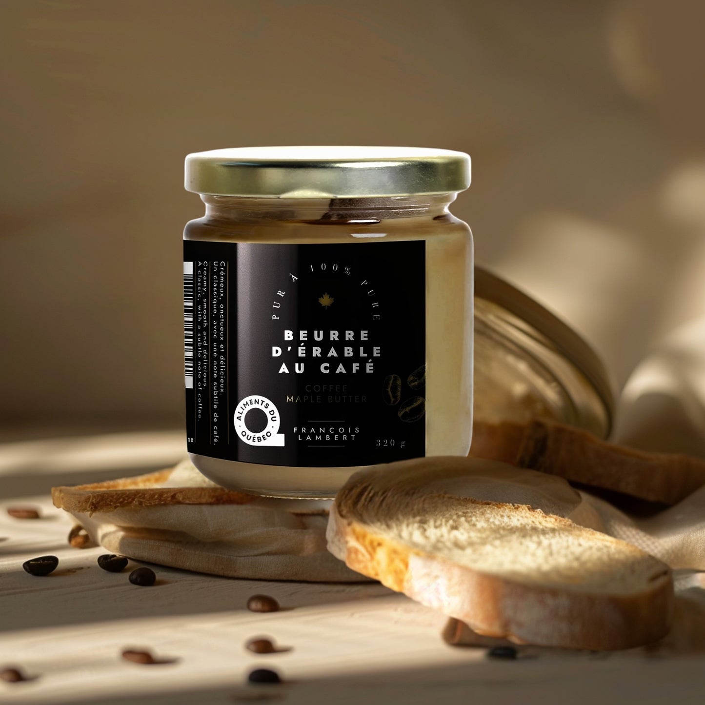 Coffee maple butter