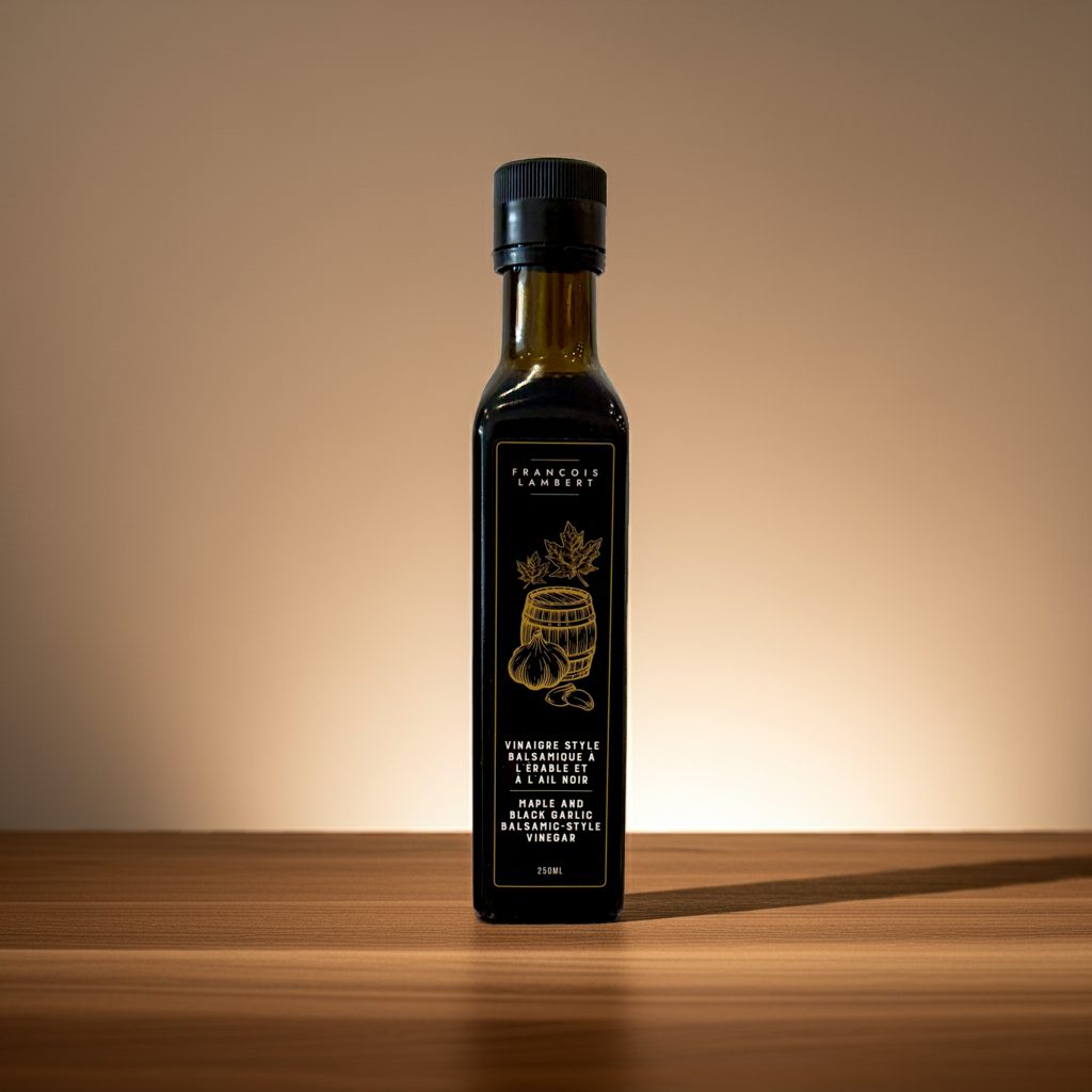 Maple and Black Garlic Balsamic-Style Vinegar