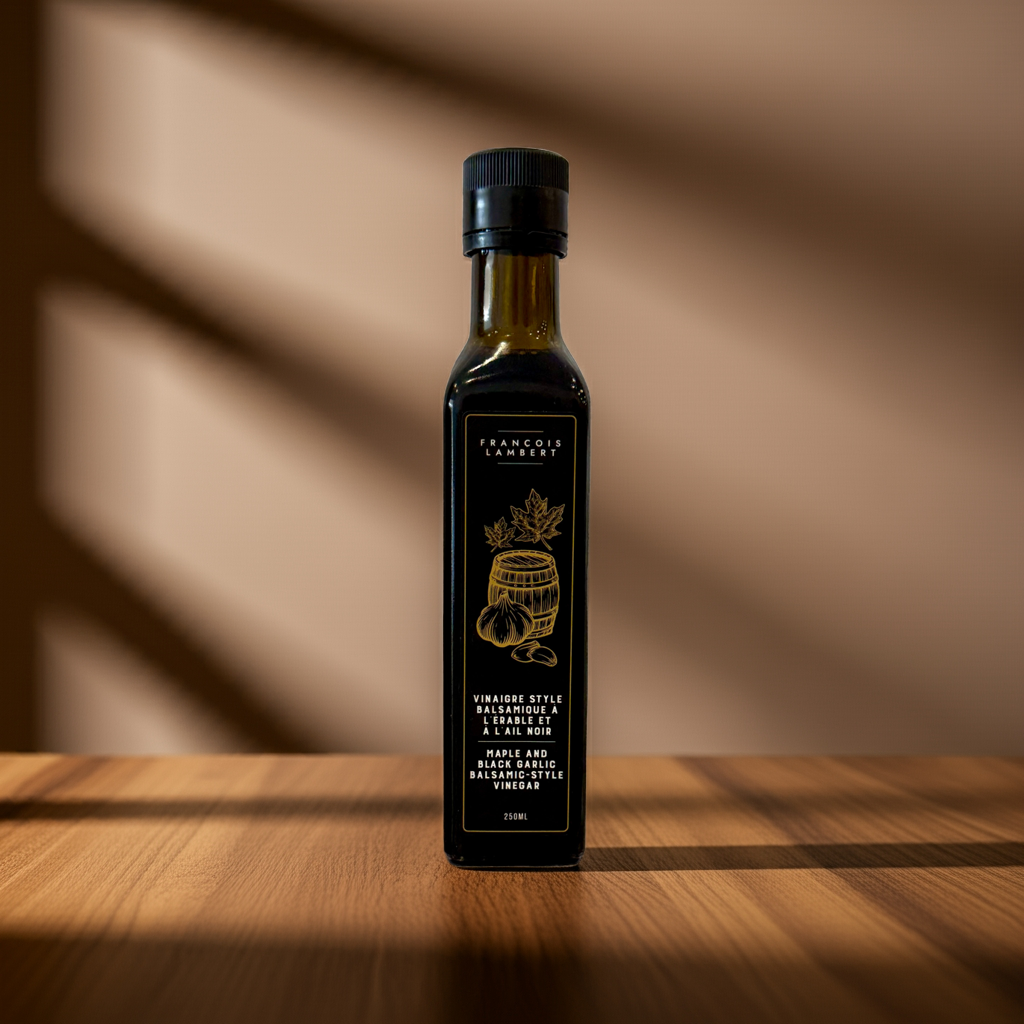 Maple and Black Garlic Balsamic-Style Vinegar