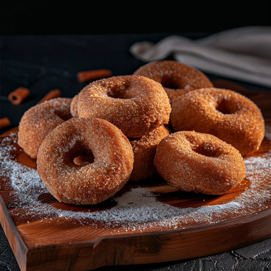 Potatoes and Maple Syrup Mini Donuts