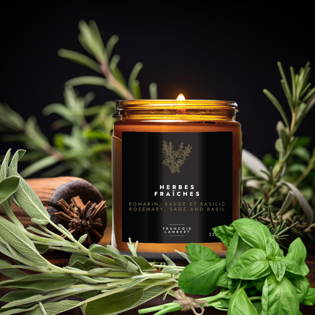 #10 Soy Candle - Rosemary, Sage & Basil