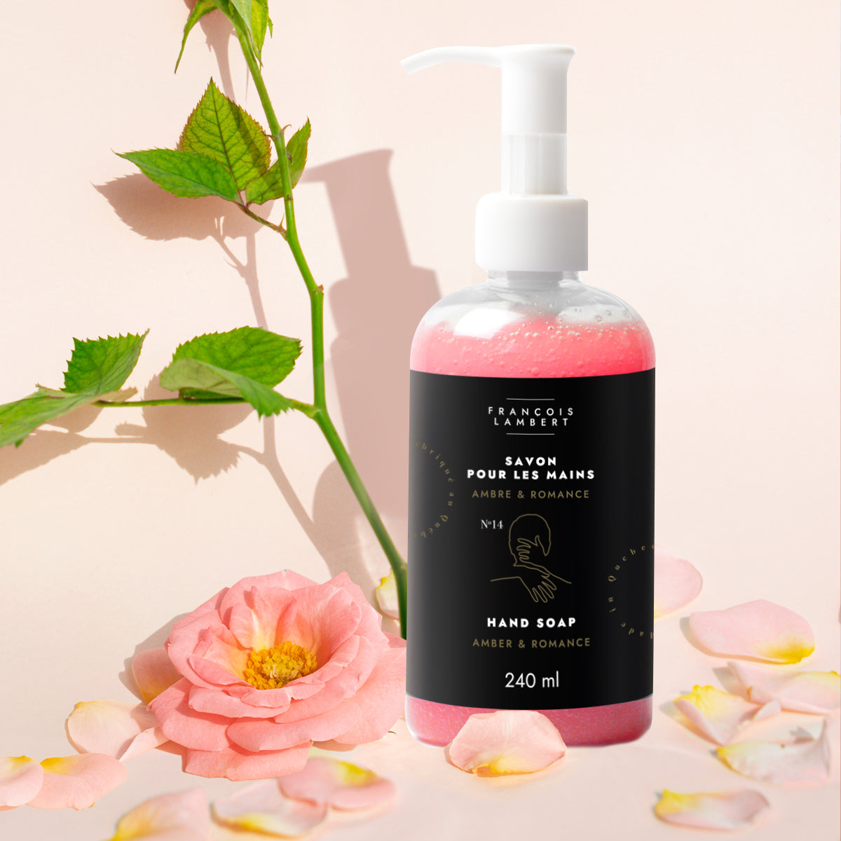 Hand soap pump - Amber & Romance
