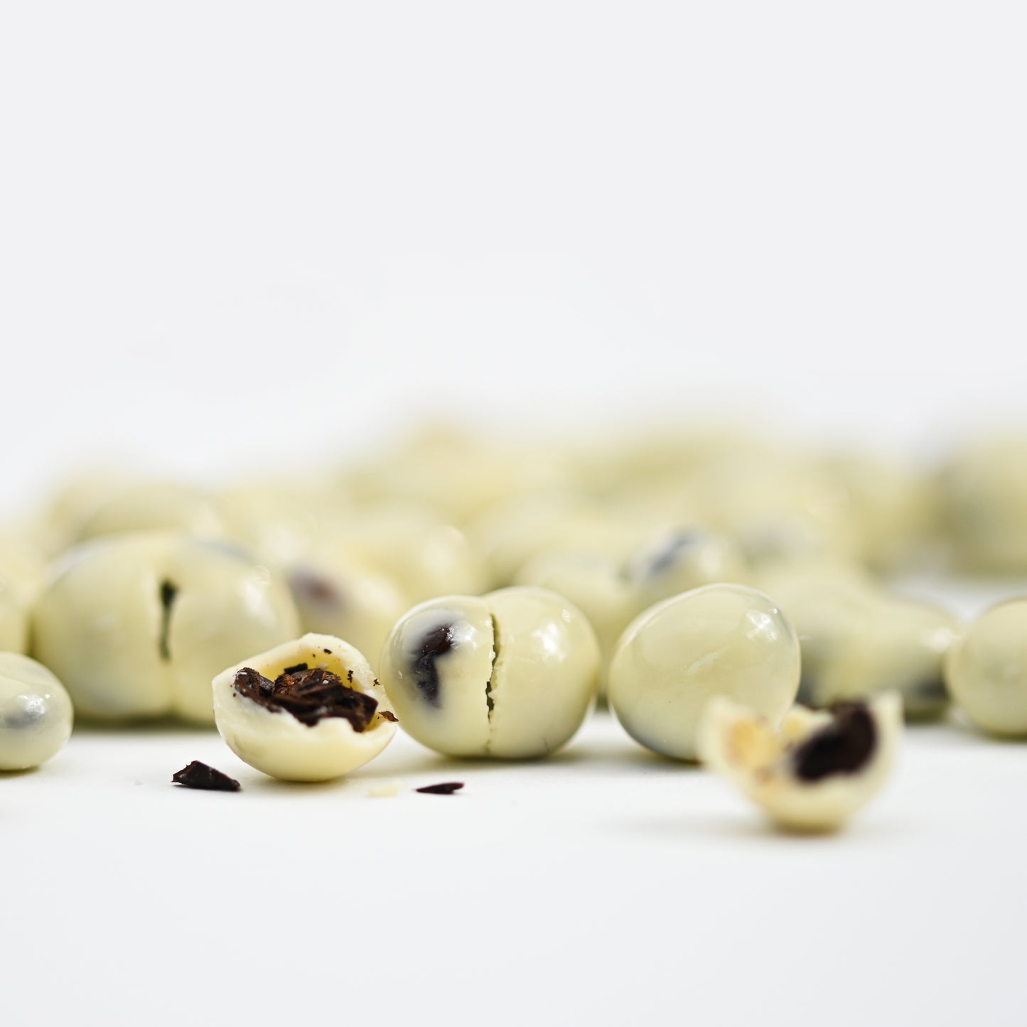 White Chocolate Coated Coffee Beans