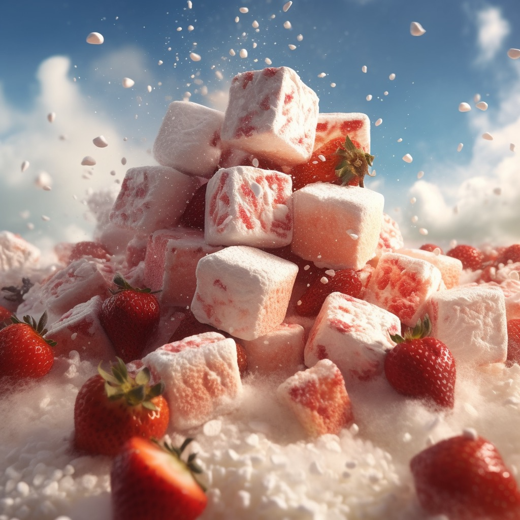 Strawberry and Maple Marshmallows🍁