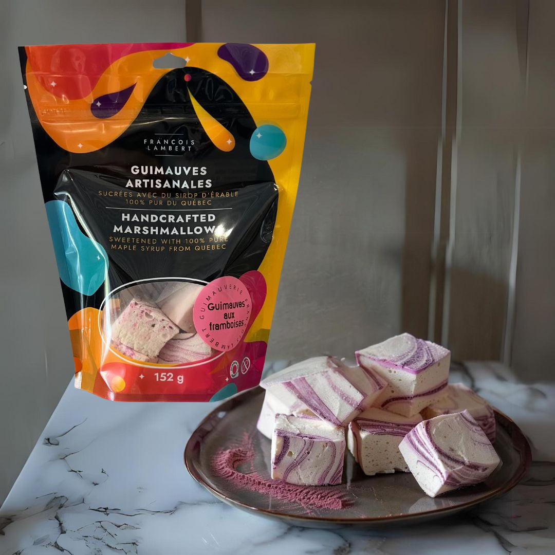 Raspberry and Maple Marshmallows🍁