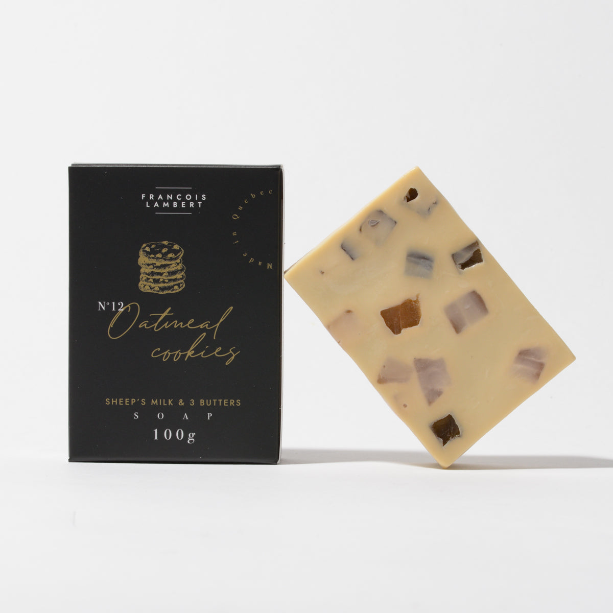 # 12 Sheep's milk soap | Oat cookies