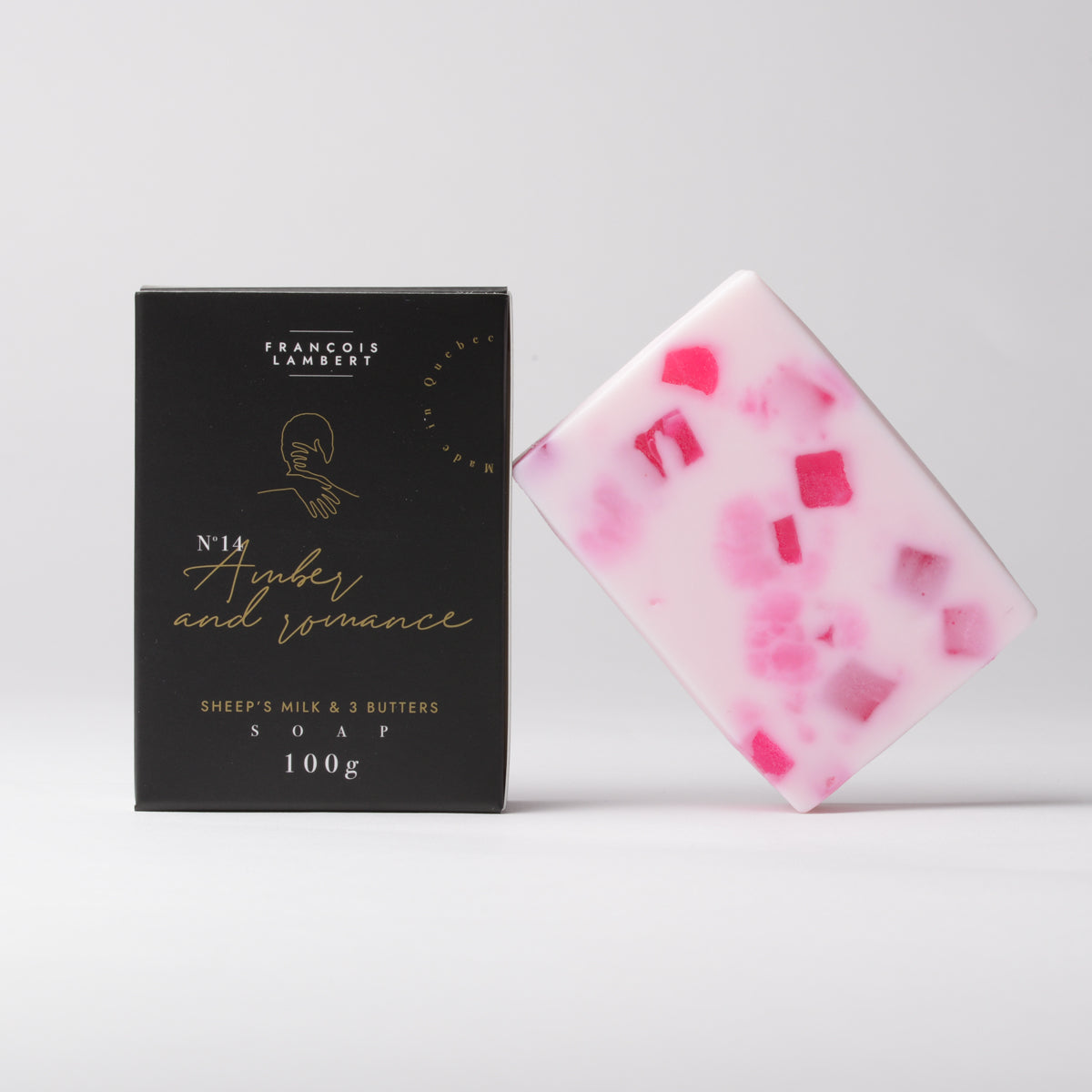 # 14 Sheep's milk soap | Amber and romance