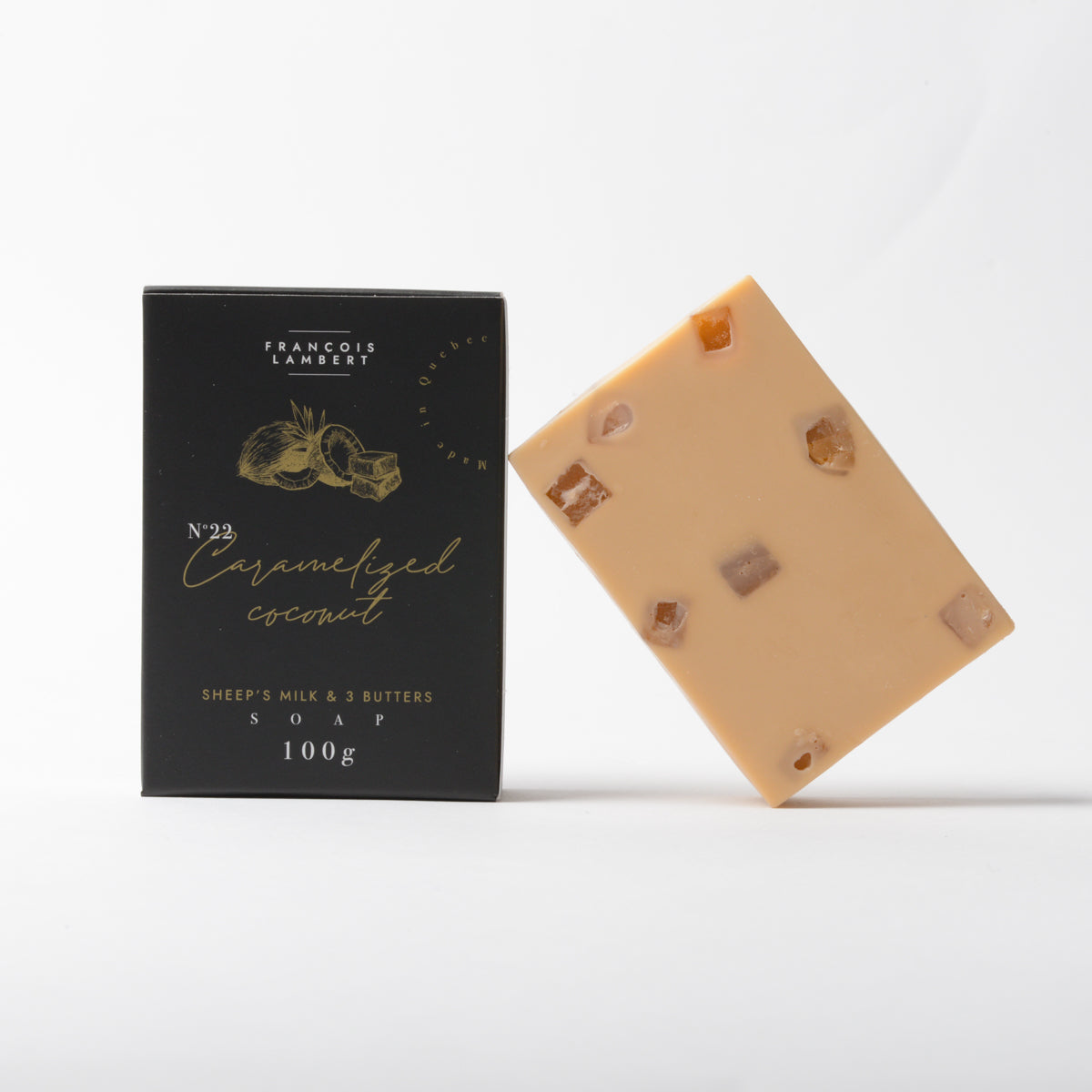 # 22 Sheep's milk soap | Caramelized coconut