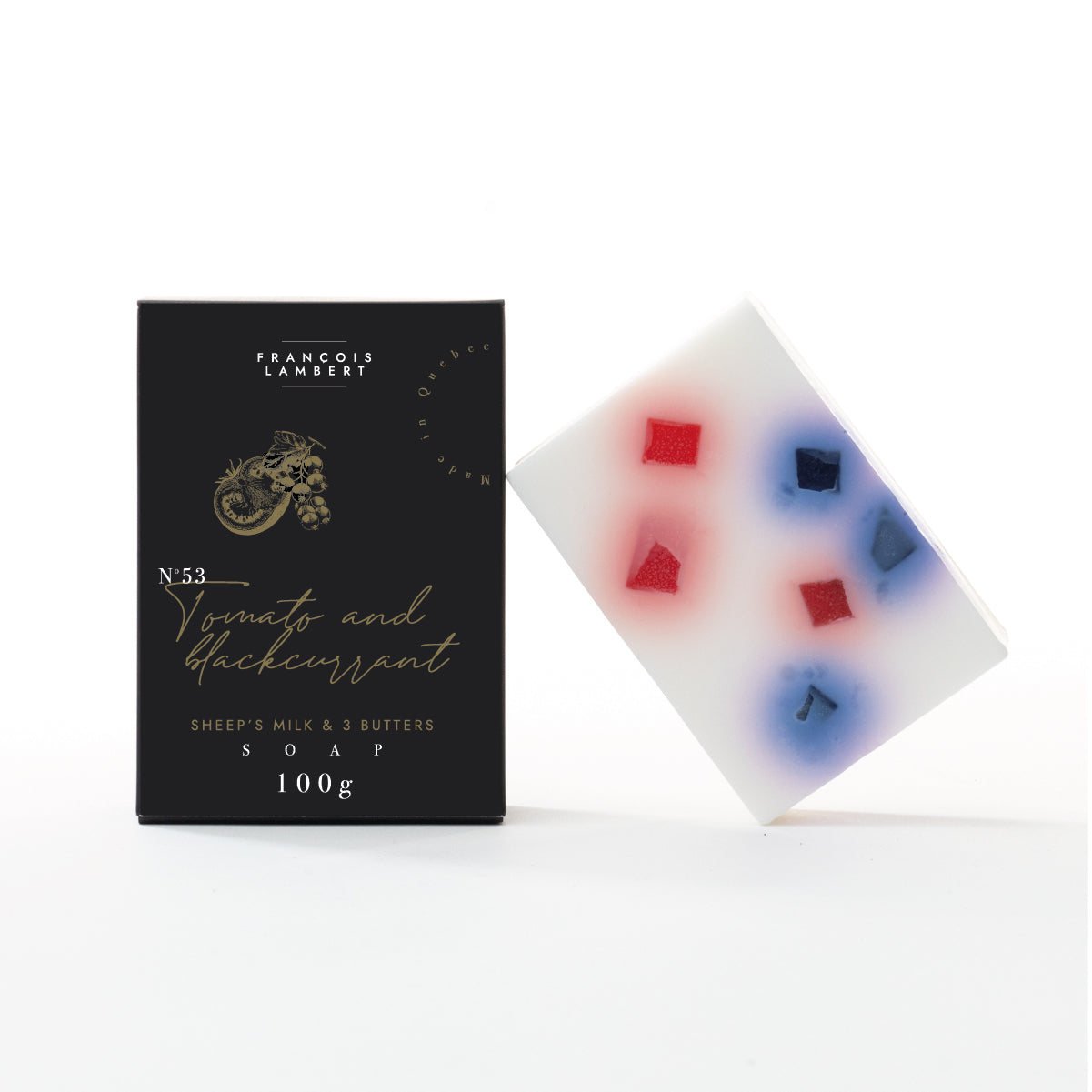 #53 Sheep's Milk Soap | Tomato & blackcurrant