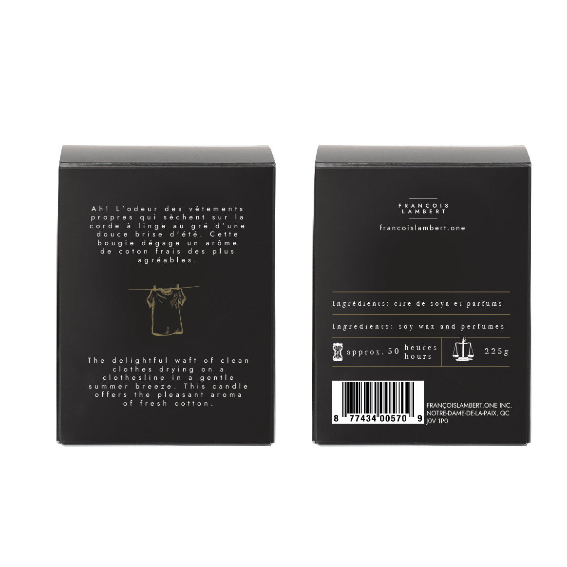 No.33 Corde à linge - Clothesline Soy Candle