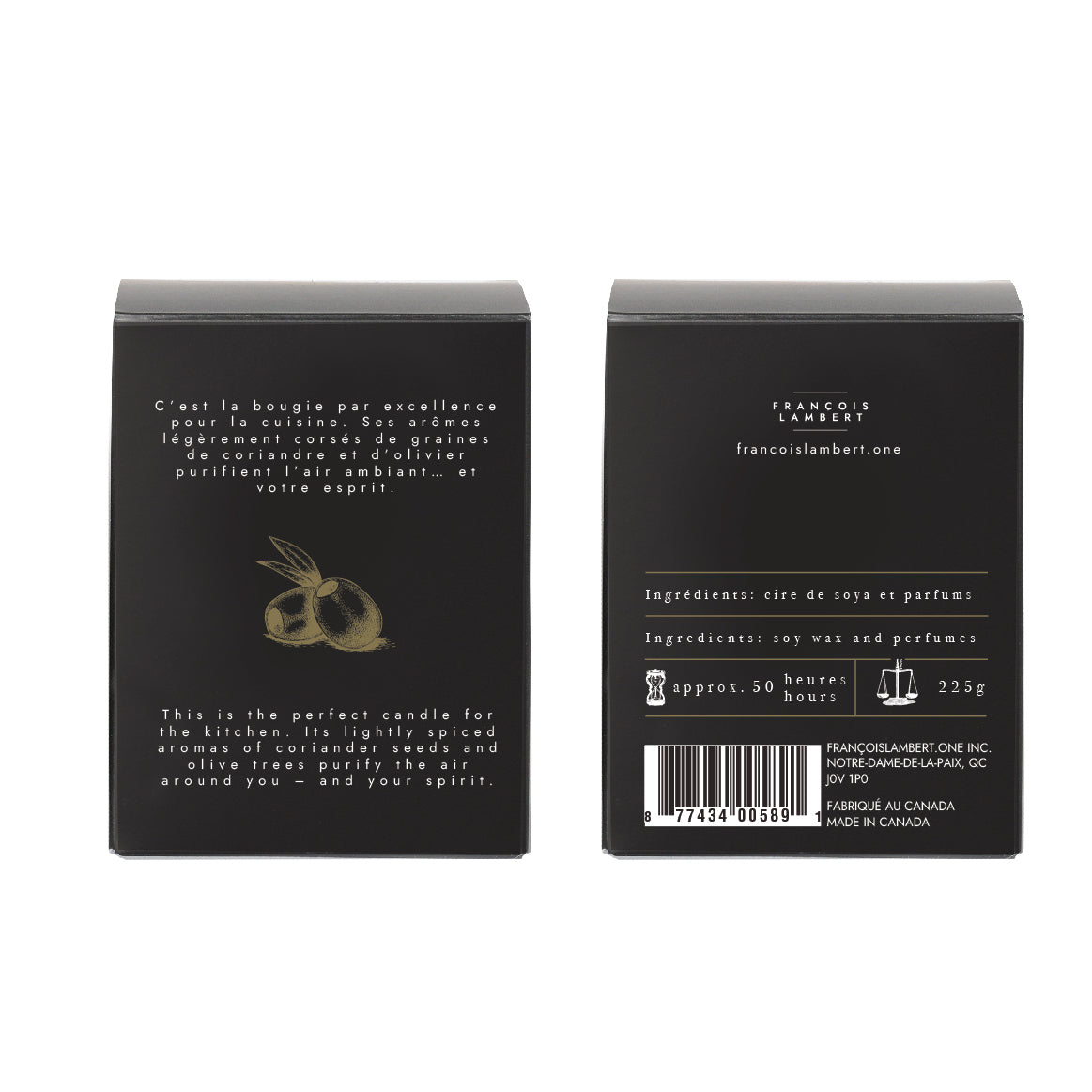 No.41 Coriander and Olives Soy Candle