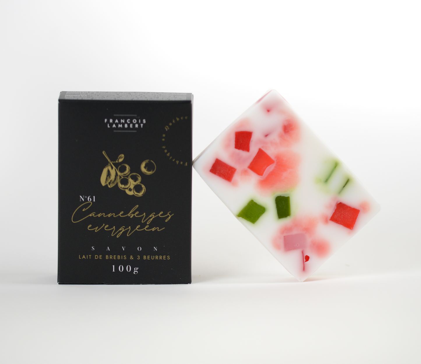 # 61 Sheep's Milk Soap | Evergreen Cranberries
