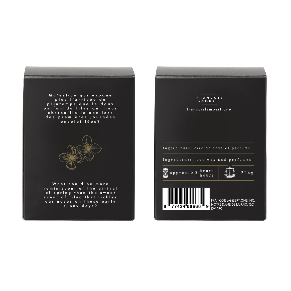 No.63 Lilac Soy Wax Candle: A Breath of Springtime