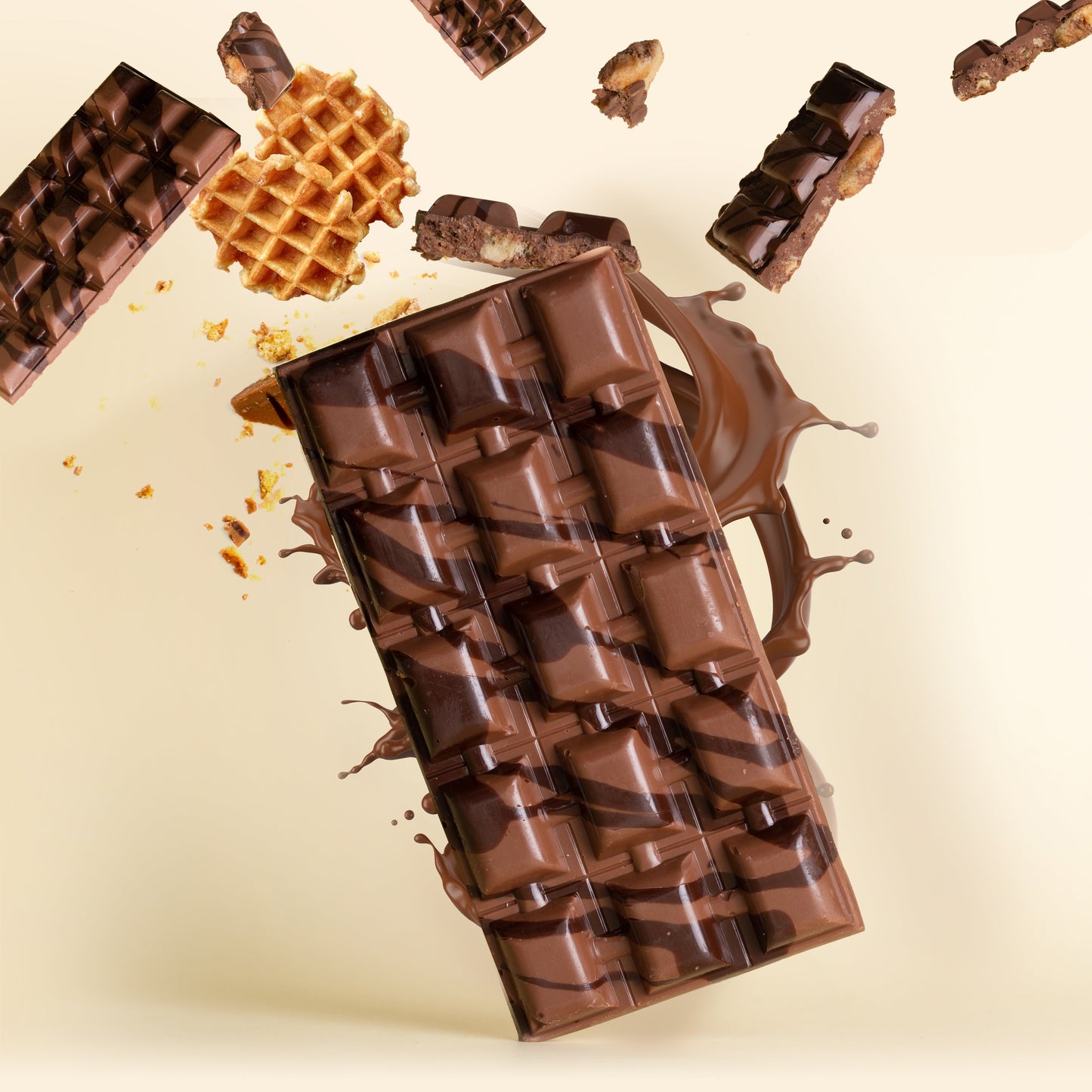 Chocolate Maple Waffle Bar
