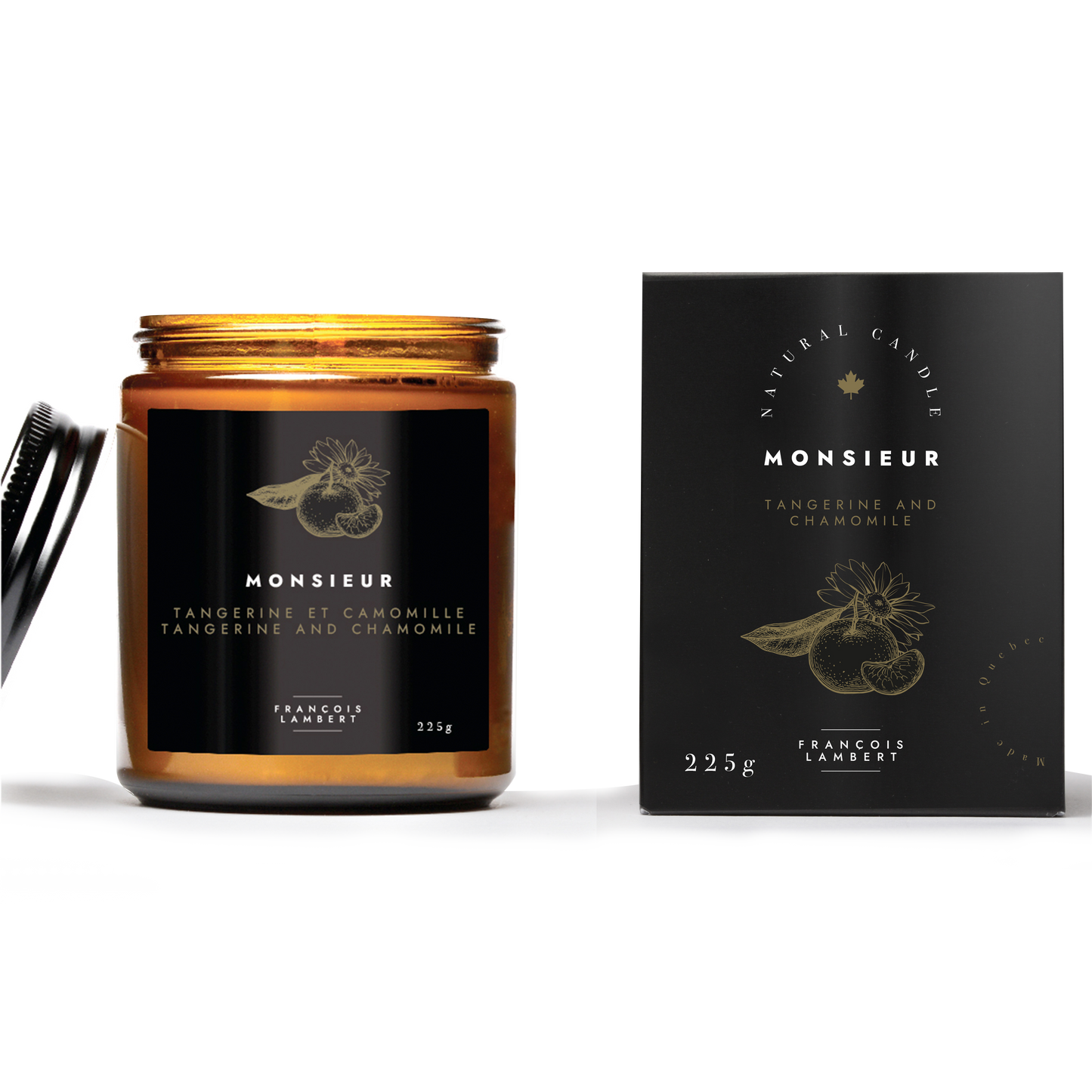 #24 Soy Candle - Tangerine & Chamomile