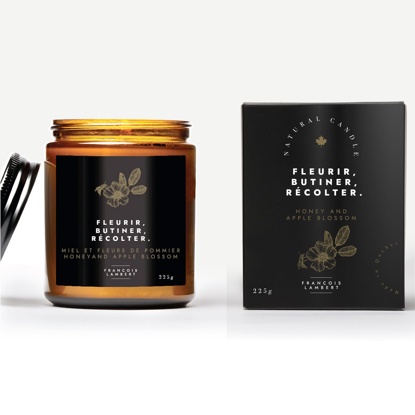 #3 Soy Candle - Honey and apple blossom