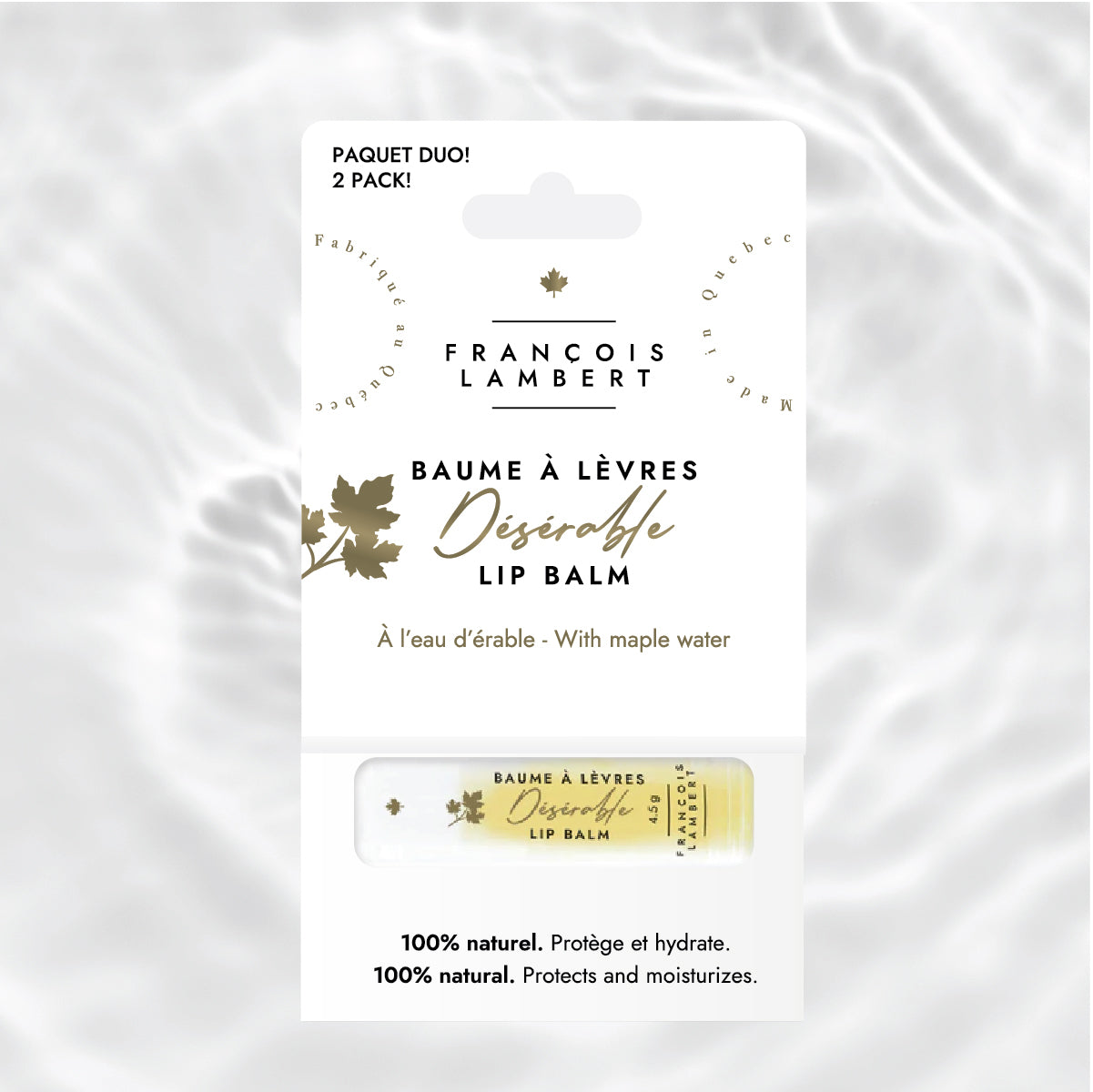 Désérable - Maple Water Lip Balm (Duo Pack)