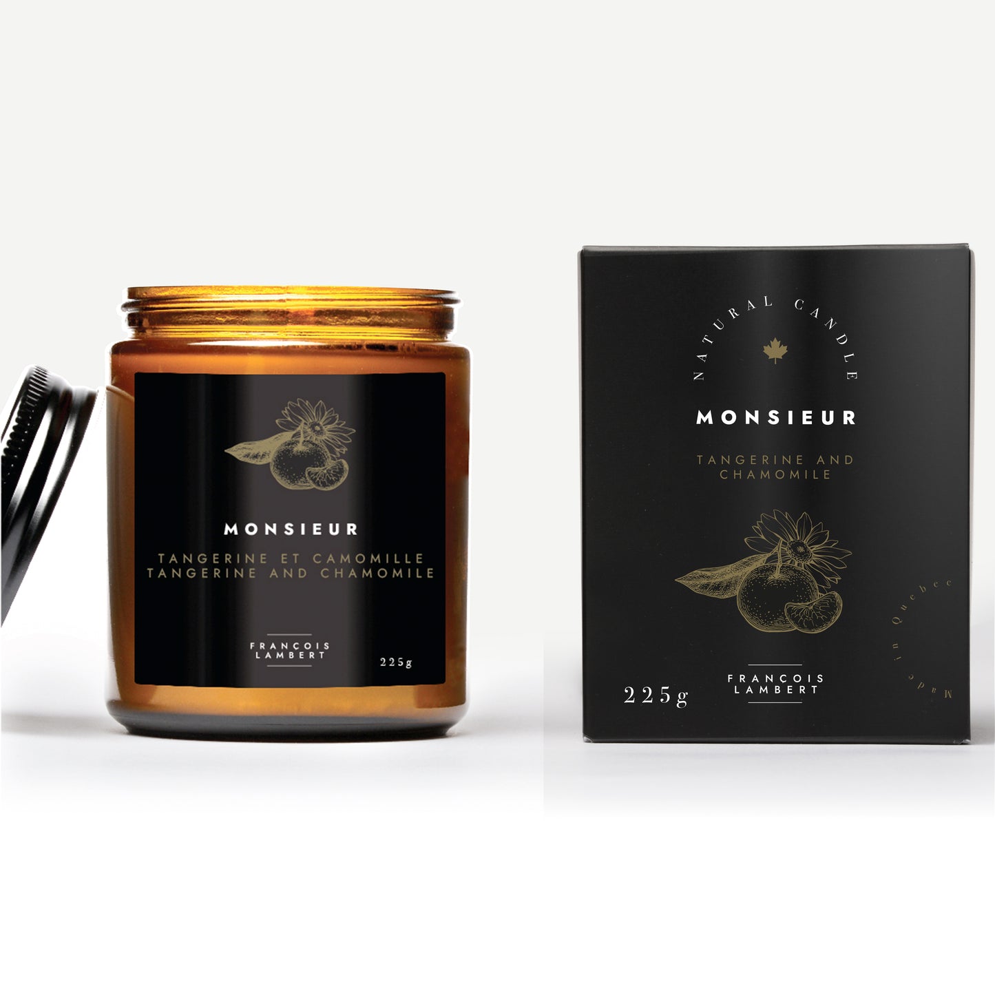 #24 Soy Candle - Tangerine & Chamomile