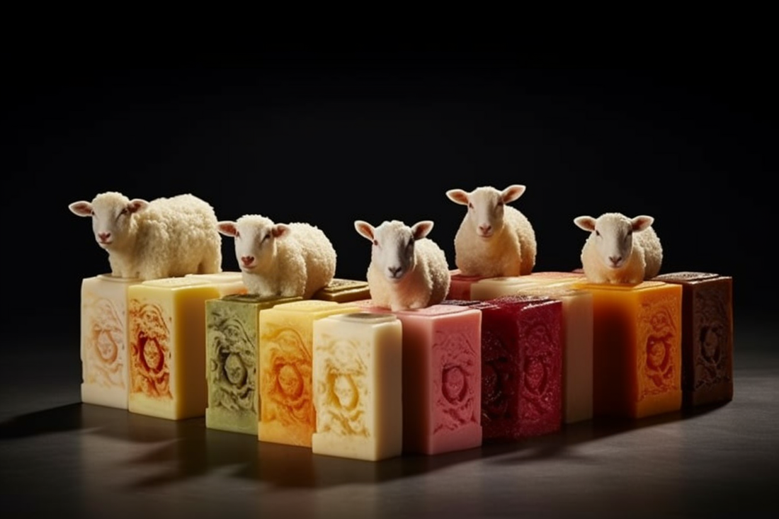 Lactoferrin-Enriched Sheep's Milk Soap: Radiant Skin Awaits