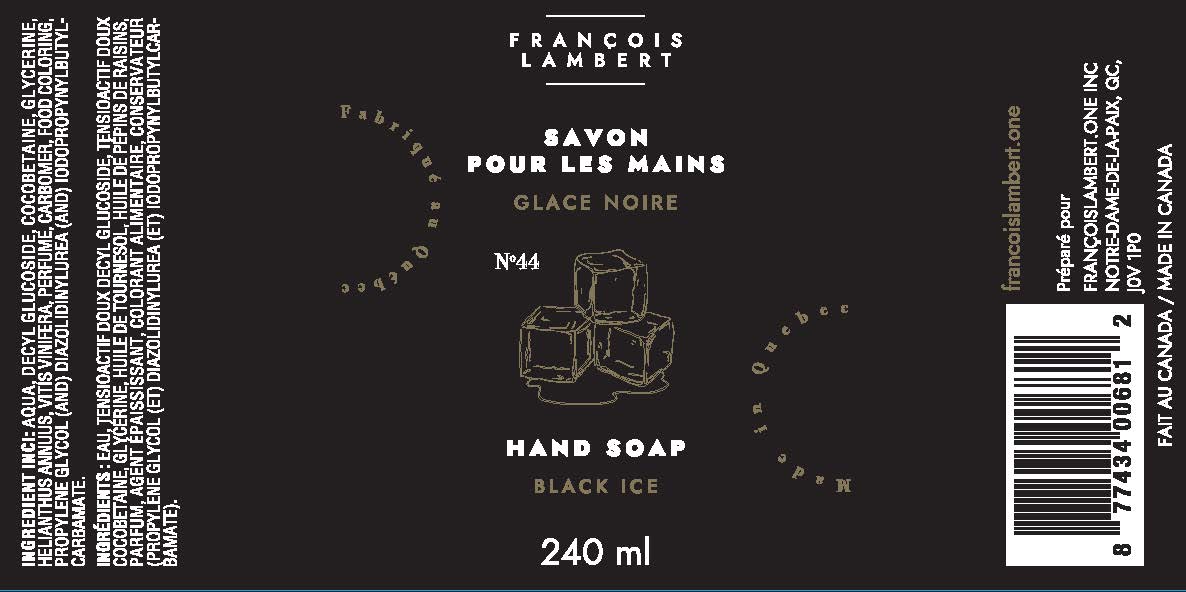 Hand Soap Pump - Black Ice