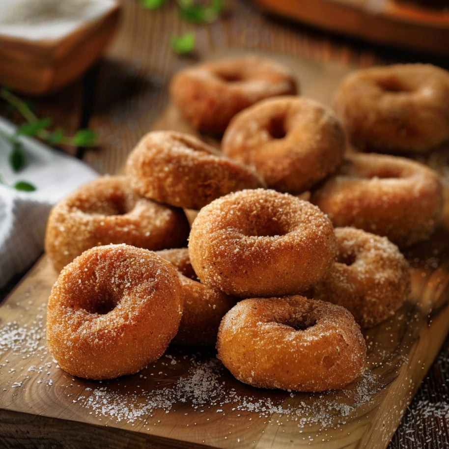 Potatoes and Maple Syrup Mini Donuts