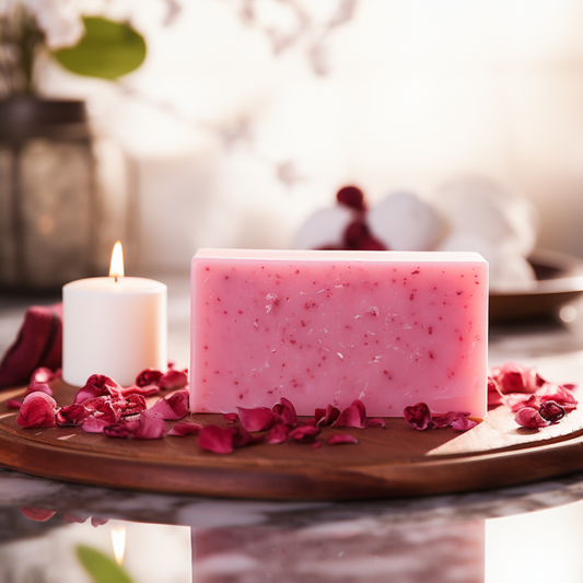 # 14 Sheep's milk soap | Amber and romance