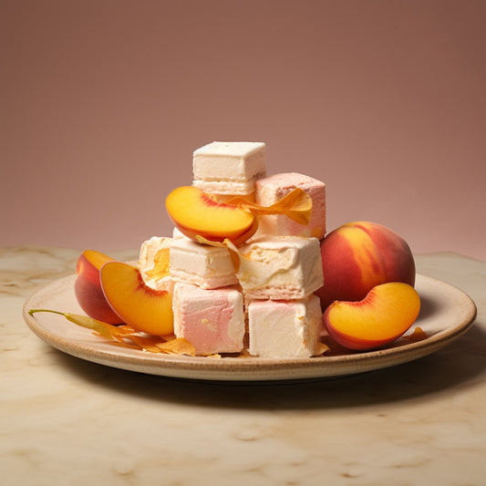 Peach and Maple Marshmallows🍁