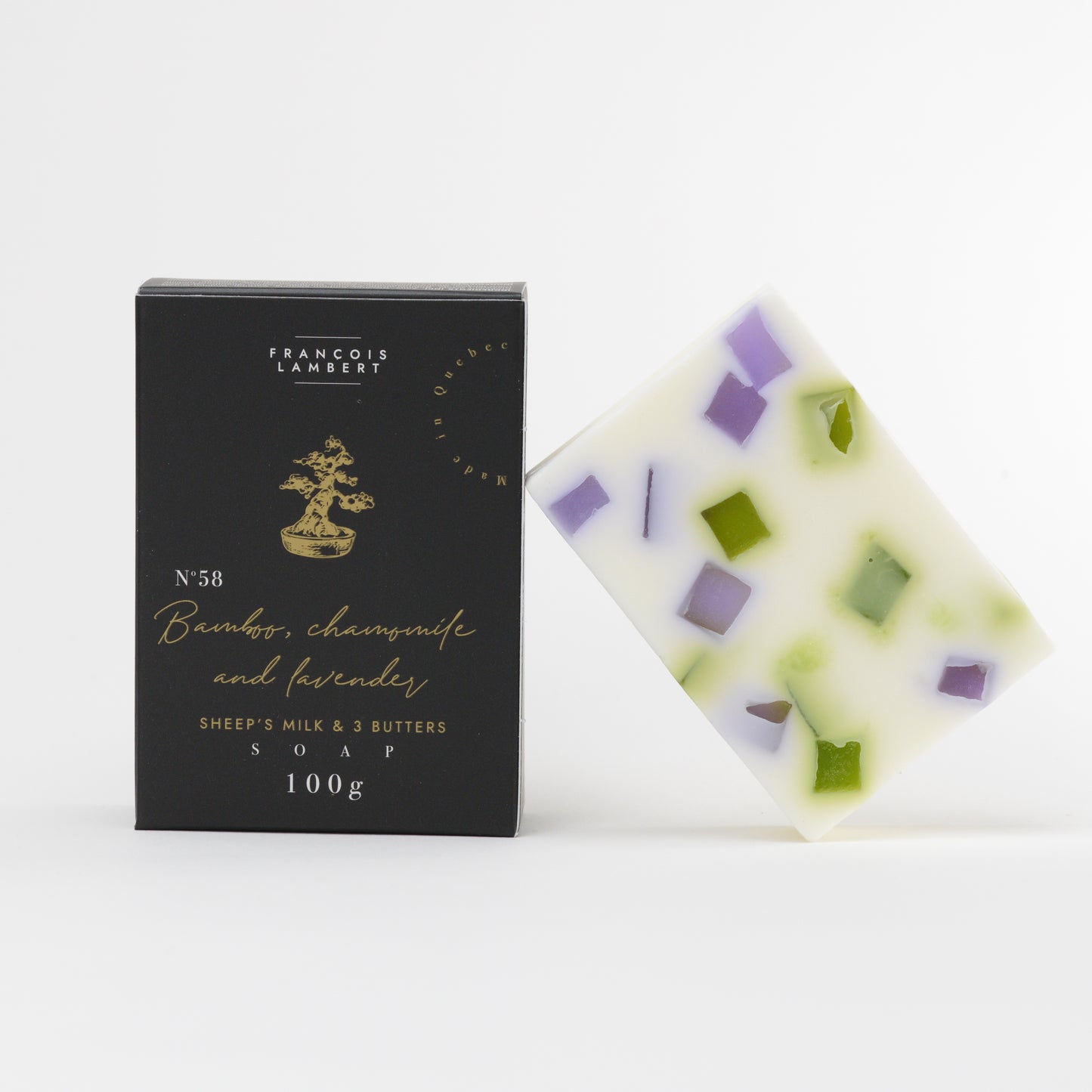 # 58 Sheep's milk soap | Bamboo, chamomile and lavender