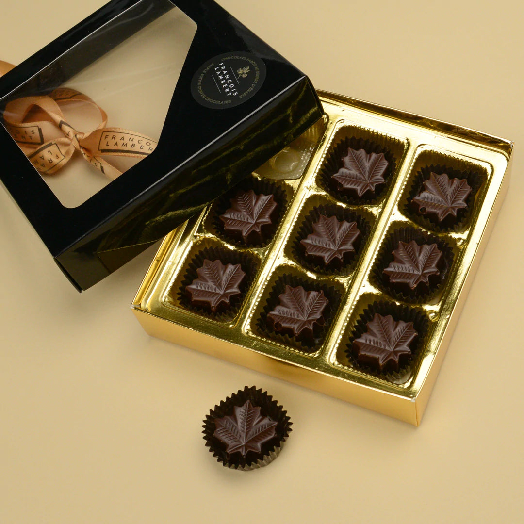 Decadent Chocolates Stuffed with Coffee Maple Butter